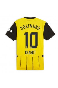 Borussia Dortmund Julian Brandt #10 Voetbaltruitje Thuis tenue 2024-25 Korte Mouw